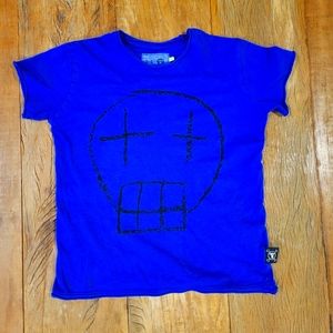 Nununu short sleeve shirt, size 3-4t